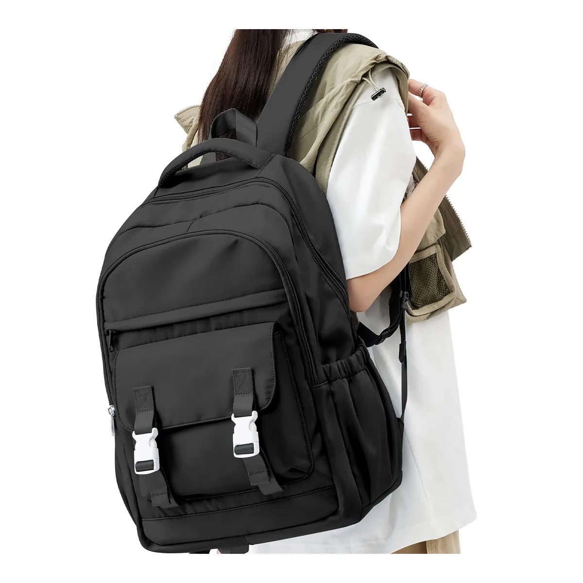 sacs à dos pour étudiants, sac à dos de grande capacité pour femmes, sac d'école tendance pour ordinateur portable, sac à livres pour filles, sac à dos de voyage, sacs esthétiques