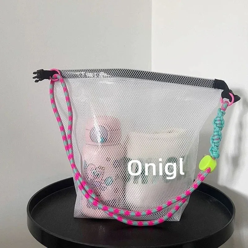 sac de bain étanche avec séparation sec/humide, grande capacité, sac de plage, de sport et de voyage, organiseur portable pour articles de toilette et maquillage