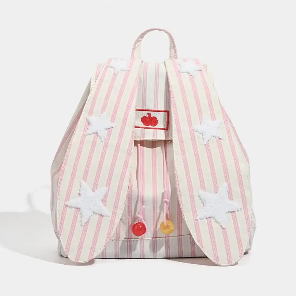 sac à dos mode dame haute capacité sac à dos à la mode, décontracté, lapin filles sacs d'école pour ordinateur portable mignon fille voyage livre sac