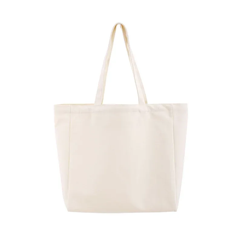 sacs fourre-tout en toile vierges avec impression de logo personnalisé, sacs de courses réutilisables, sacs à bandoulière haut de gamme écologiques