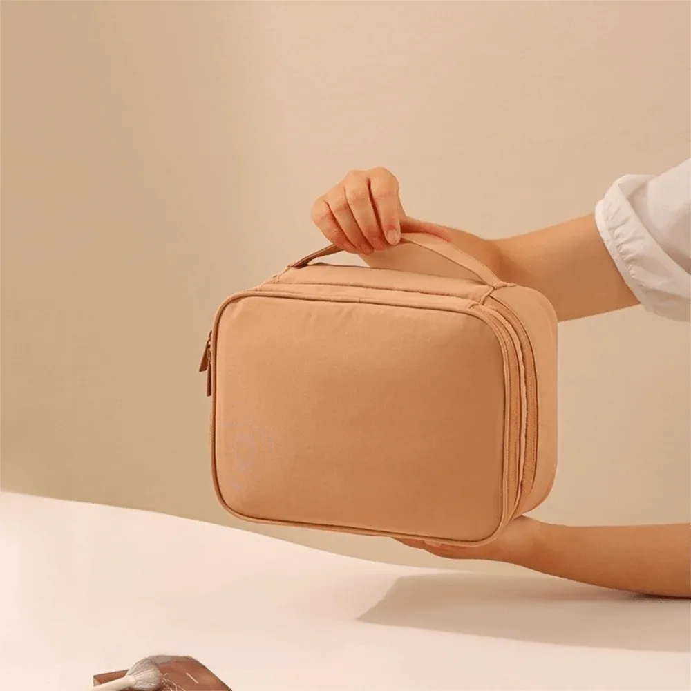 sac de voyage en tissu oxford épaissi, design pratique à une couche, sac de voyage imperméable, portable à double couche
