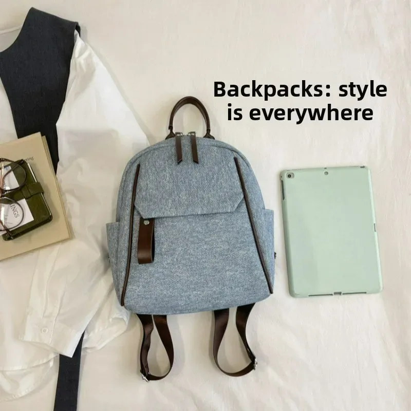 nouveau sac à dos étudiant grande capacité pour cours, sac de transport simple et tendance, sac à dos étudiant polyvalent et léger, unisexe