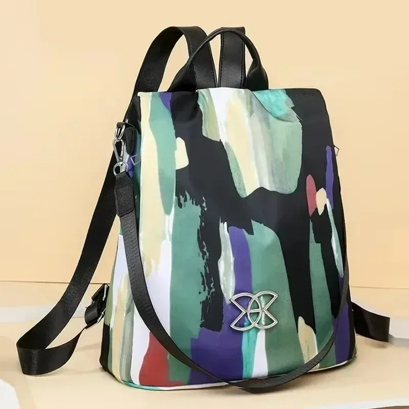 sac à dos décontracté en nylon de grande capacité, polyvalent, multifonctionnel, haut de gamme, antivol, doux, nouvelle collection 2026