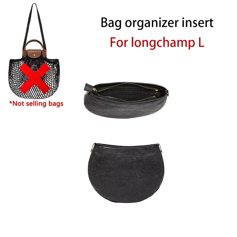 organisateur de sac pour longchamp bow net bag, imperméable, durable, support de sac tendance, accessoire de rangement intérieur pour modification de sac