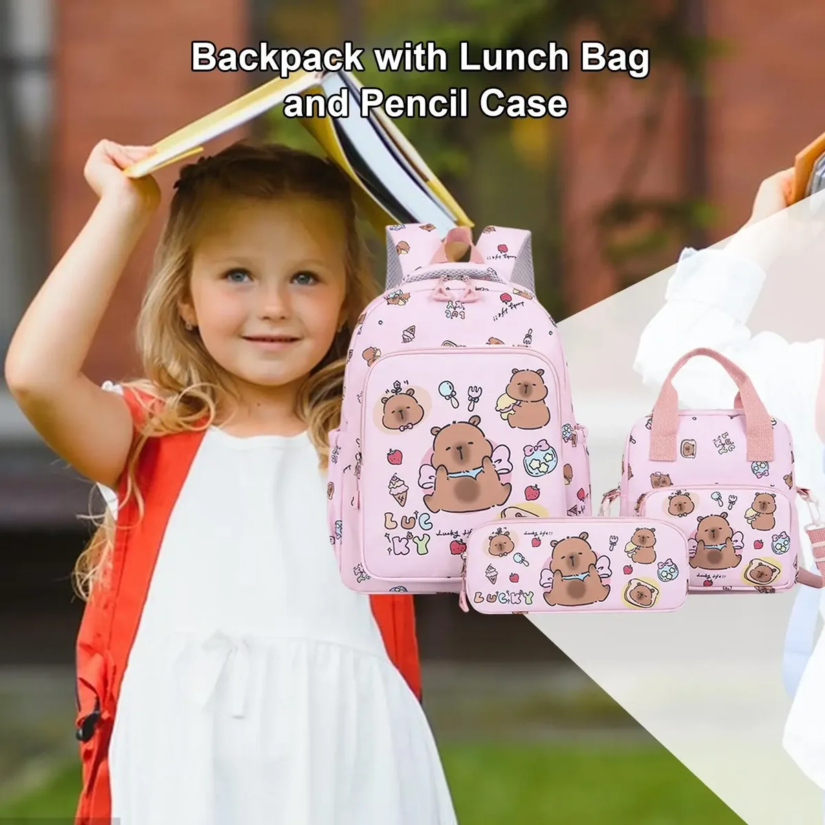 sacs d'école pour enfants, cartables d'école primaire, ensemble de sacs à dos pour enfants, sacs à dos de voyage quotidiens pour enfants, étudiants