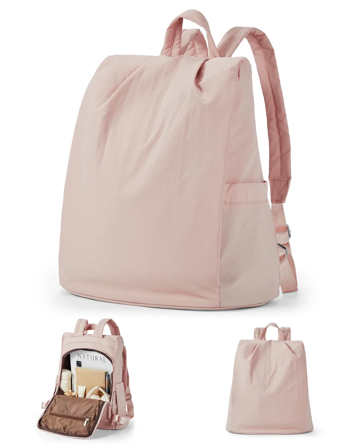 sac à dos pour femmes, sac à dos moderne simple, sac à dos de travail léger pour femmes, sac à dos de voyage antivol
