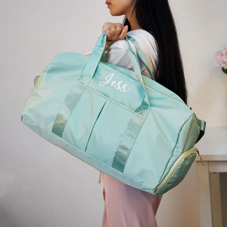 sac de transport de nuit personnalisé, sac de voyage, sac de sport, sac de sport d'hôpital, nom personnalisé, cadeaux d'anniversaire, mariage