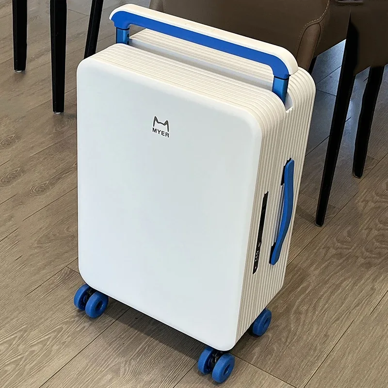 valise klqdzms 20 pouces en abs + pc, grande capacité, valise à roulettes, valise pour femme, valise à code pour homme, bagage à roulettes