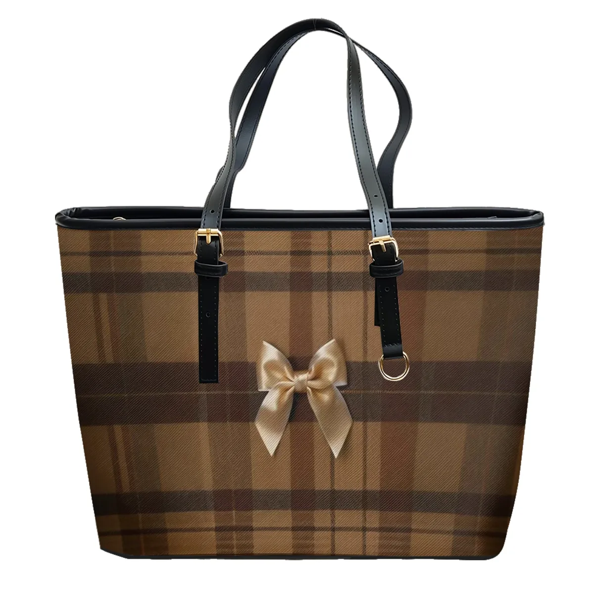 sac à bandoulière en cuir pvc oxford imprimé grille diamant rose, fourre-tout léger à fermeture éclair, usage quotidien, sac à main convertible pour le travail et le week-end