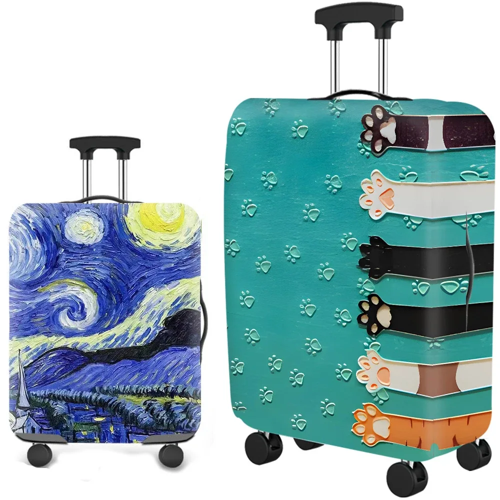 housse de protection pour valise de voyage, élastique, lavable, avec fermeture éclair dissimulée, pour 18 à 32 pouces, meilleure vente