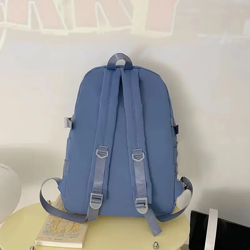 sacs à dos populaires pour filles, couleur rose violet, pour lycéennes, sans aucune version accessoire