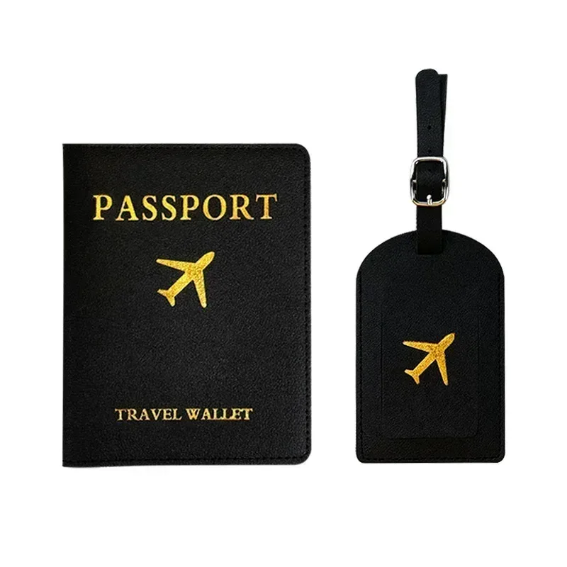 étiquette de bagage, accessoire de voyage pour femmes et hommes, étiquette d'adresse de valise d'avion, sac d'embarquement de bagages, nom d'identification, porte-adresse, 1 pièce
