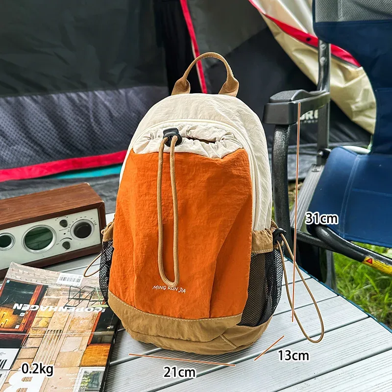 sac à dos pour femmes mode coréenne sacs à dos polyvalents simple épaule mini fourrure petit sac