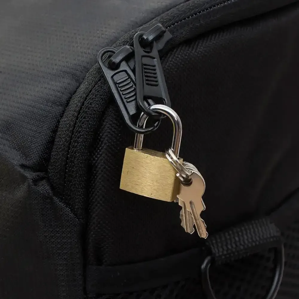 mini cadenas en cuivre - sécurité à clé pour bagages, sacs à dos et casiers - serrures de voyage durables