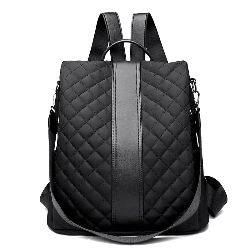sac à dos de voyage antivol pour femmes, grande capacité, sac à dos scolaire pour filles, tissu durable de hau