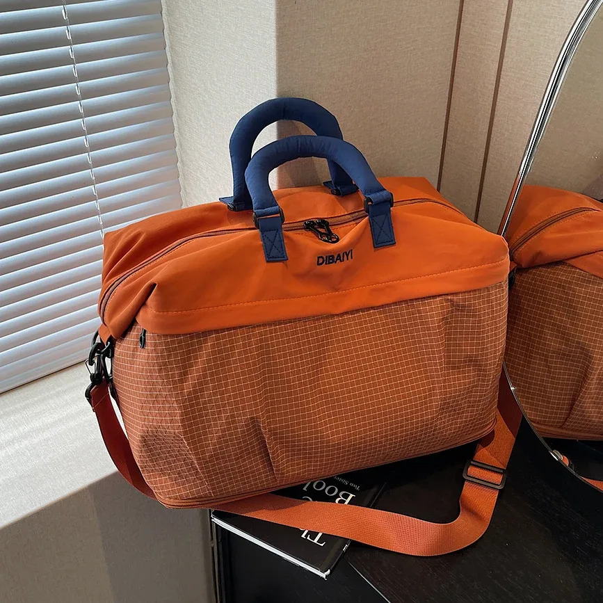 nouveau sac de sport grande capacité avec séparation humide/sec, sac de voyage léger pour hommes et femmes, sac de rangement pour courts séjours