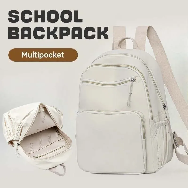 Sac à dos pour filles adolescentes, sacs à dos de voyage et d'école pour garçons et enfants, sac à dos décontracté, sac d'école mignon avec plusieurs poches, sac à livres