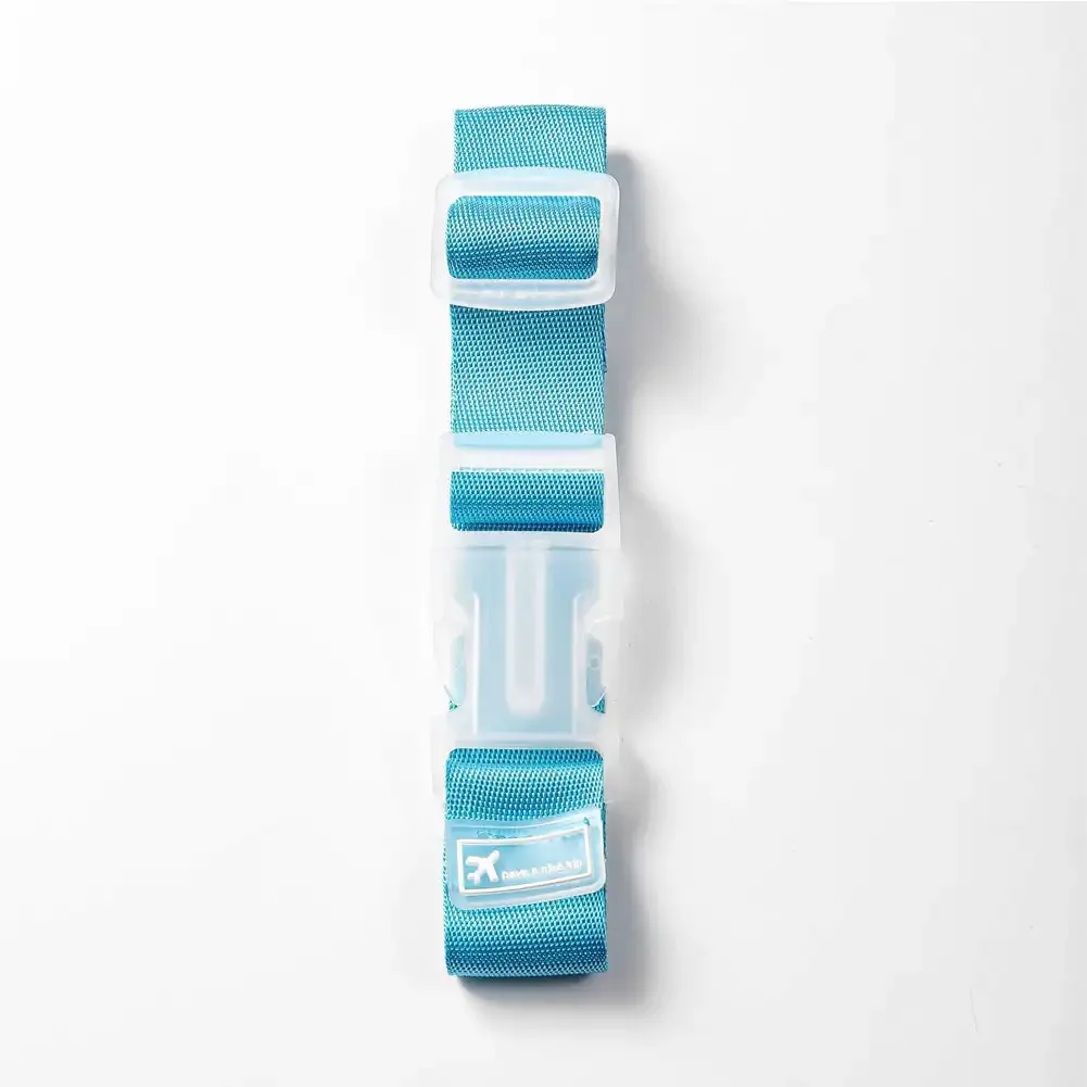 sangles de bagages réglables en nylon pour valises, clip à ressort en métal, ceinture de bagage environnemental pour sacs à main, vêtements de brouette