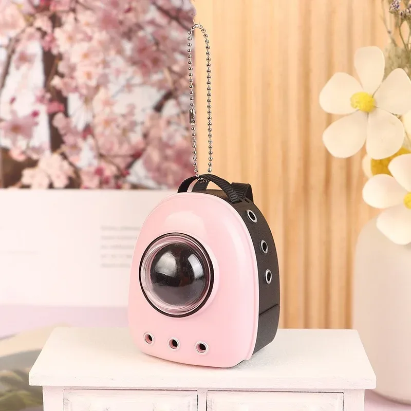 simulation mini chat de compagnie espace sac à dos scène bijoux poupée accessoires bricolage poupée jouets maison de poupée pour labubu tenues 1:12