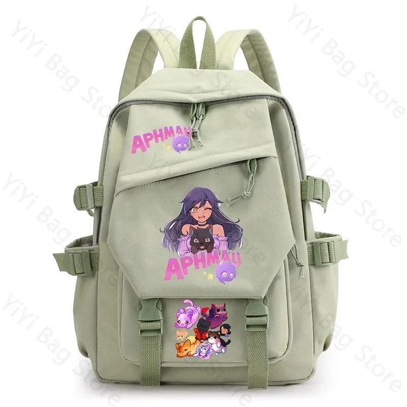 sac à dos aphmau, sac à dos d'école de grande capacité pour étudiants, sac à dos de voyage léger et durable en nylon pour garçons et filles