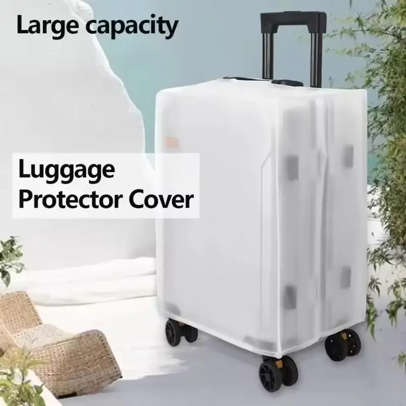 nouvelle housse de protection pour bagages portable de haute qualité, givrée, imperméable, anti-poussière, durable, pour valise