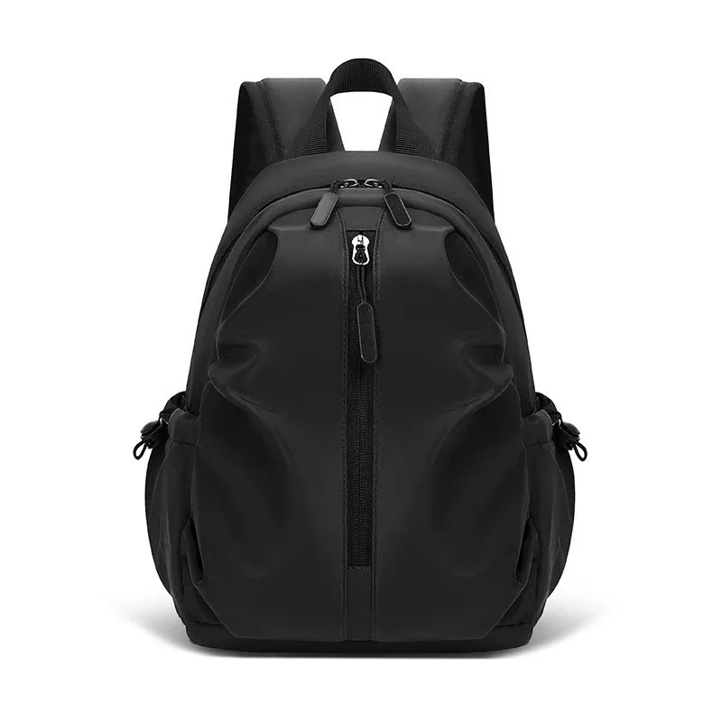 mini sac à dos pour hommes, poches latérales en nylon résistant à l'usure, sangles réglables, pour le travail, les courses, les déplacements quotidiens, décontracté, portable, pour l'extérieur