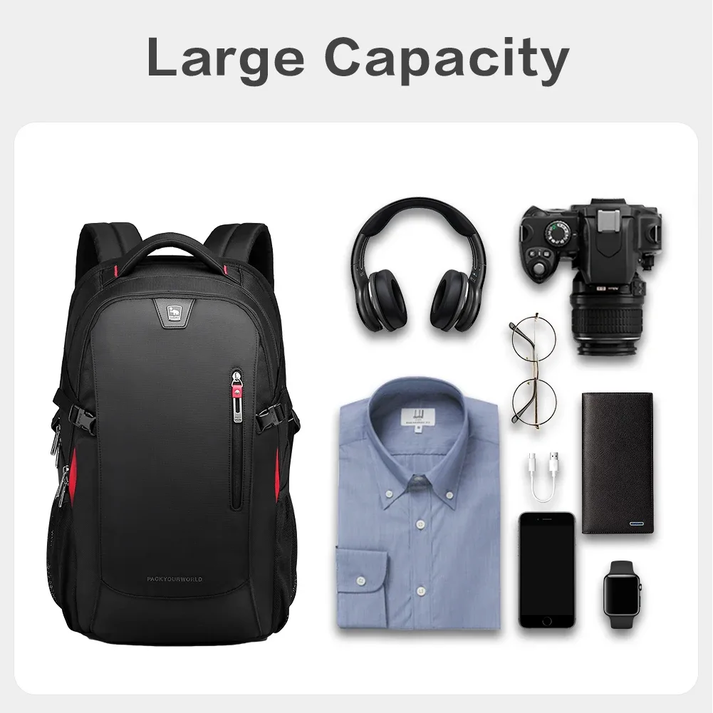 oiwas – sac à dos oxford pour hommes, sacs pour ordinateur portable, sac d'école décontracté et étanche pour étudiants, sac de voyage de grande capacité pour adolescentes et femmes