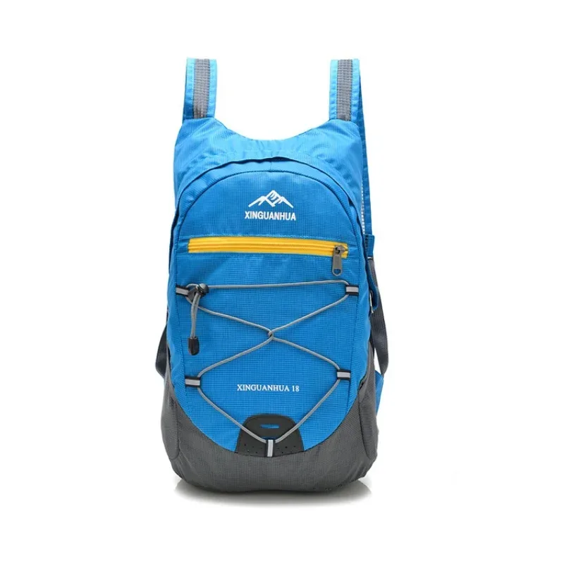 sac à dos pliable, sac de voyage léger pour l'extérieur, sac de sport décontracté, étanche et résistant à l'usure, sac de plage de rangement à la mode