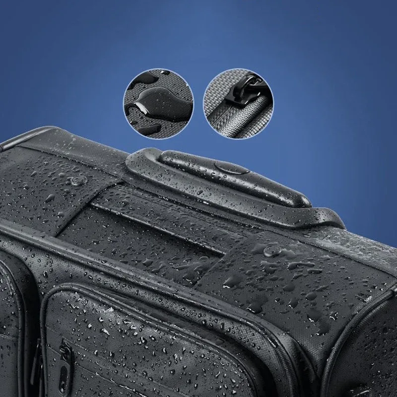 valise à roulettes professionnelle pour homme, bagage cabine 15,6 pouces, sac de voyage super étanche, valise 