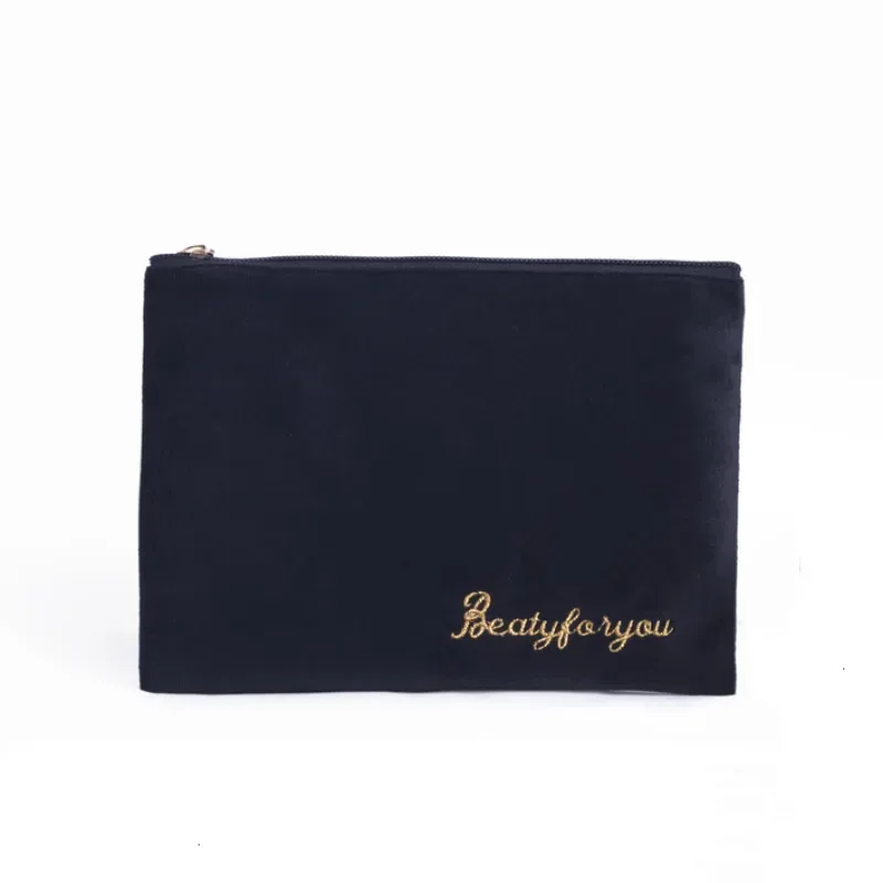 sac de rangement de maquillage en velours doux pour femme, trousse de toilette pour coussinets, trousse de maquillage de voyage gt, trousse de beauté pour évaluateurs
