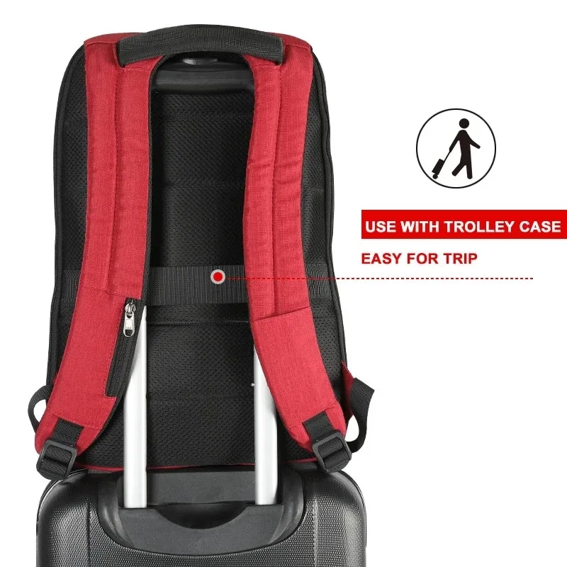 tigernu – sac à dos antivol sans clé avec serrure tsa, sac à dos tendance pour femmes, 15.6 pouces, chargeur usb, sac à dos pour ordinateur portable, sac à dos d'école et d'université