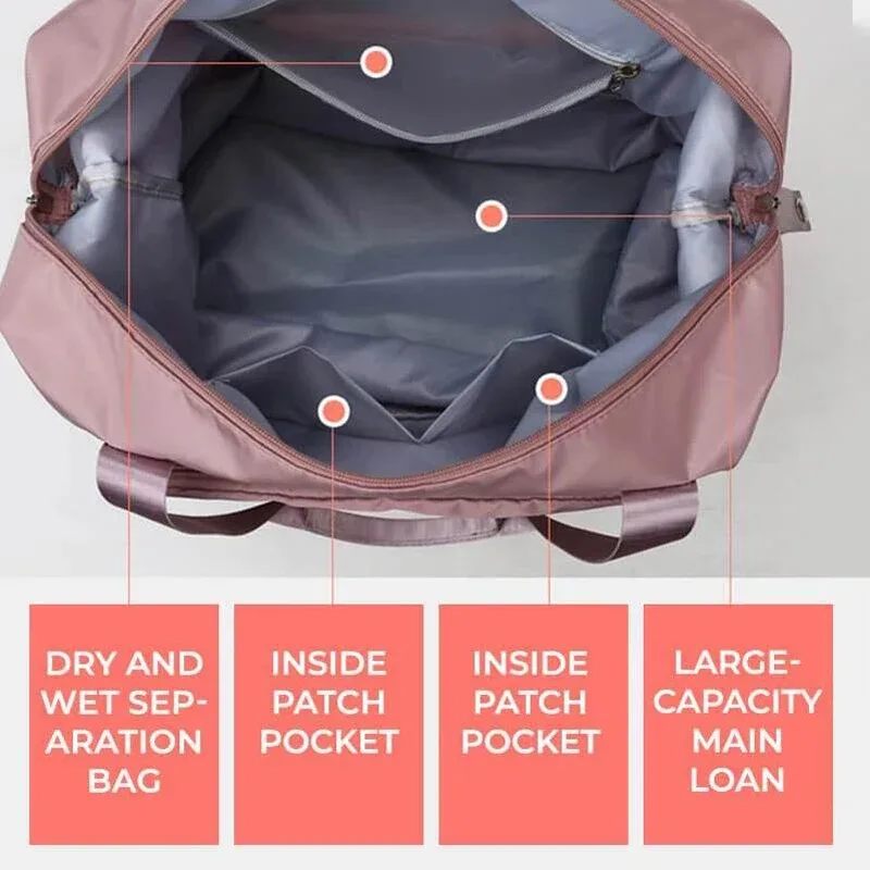 markroyal sacs de voyage pliants fourre-tout sac à main grande capacité sacs de voyage imperméables sacs de voyage sacs à bandoulière livraison directe