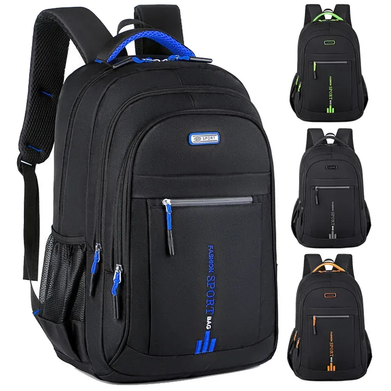 Sac à dos de grande capacité pour ordinateur portable, sac de voyage d'affaires, organisateur multi-poches, bretelles réglables pour le travail, les loisirs et les déplacements 
