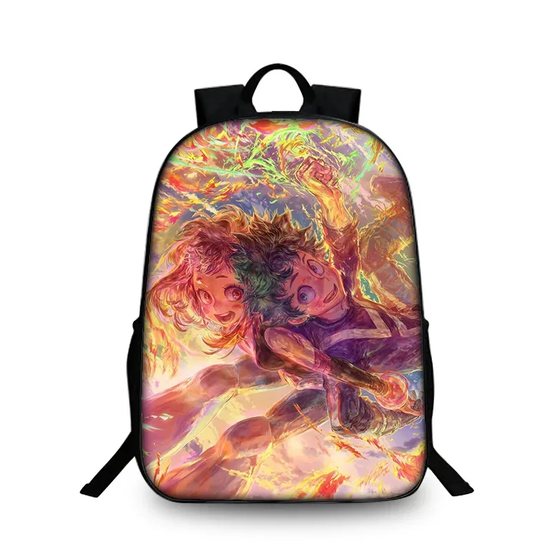 sac à dos my hero academy pour élèves du primaire et du secondaire