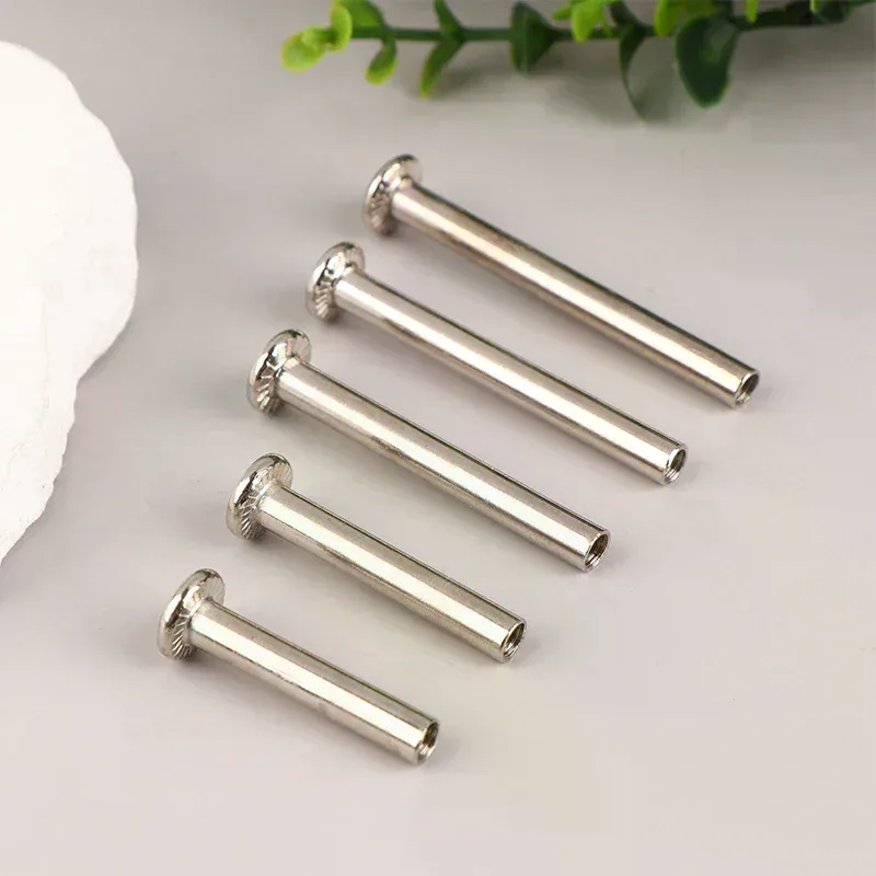 2 jeux de boulons de fixation pour roues de bagages, vis 6*33-60mm, pièces de rechange pour valises de voyage