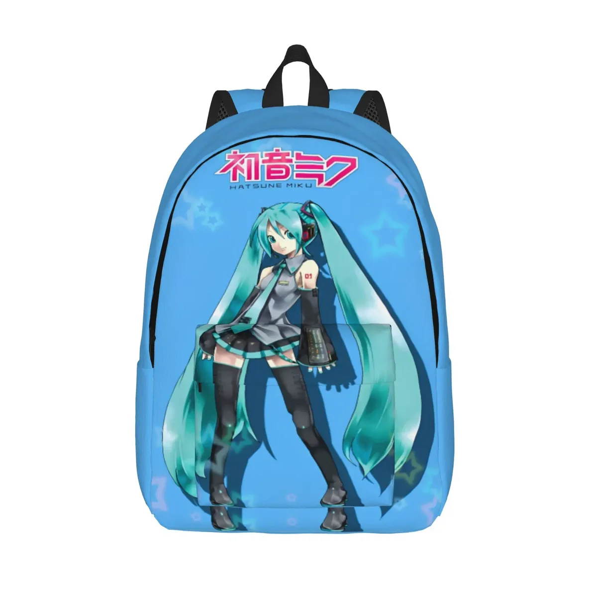sac à dos hatsune miku pour hommes et femmes, sac à dos décontracté pour étudiants, randonnée, voyage, sac à bandoulière pour l'université, en plein air