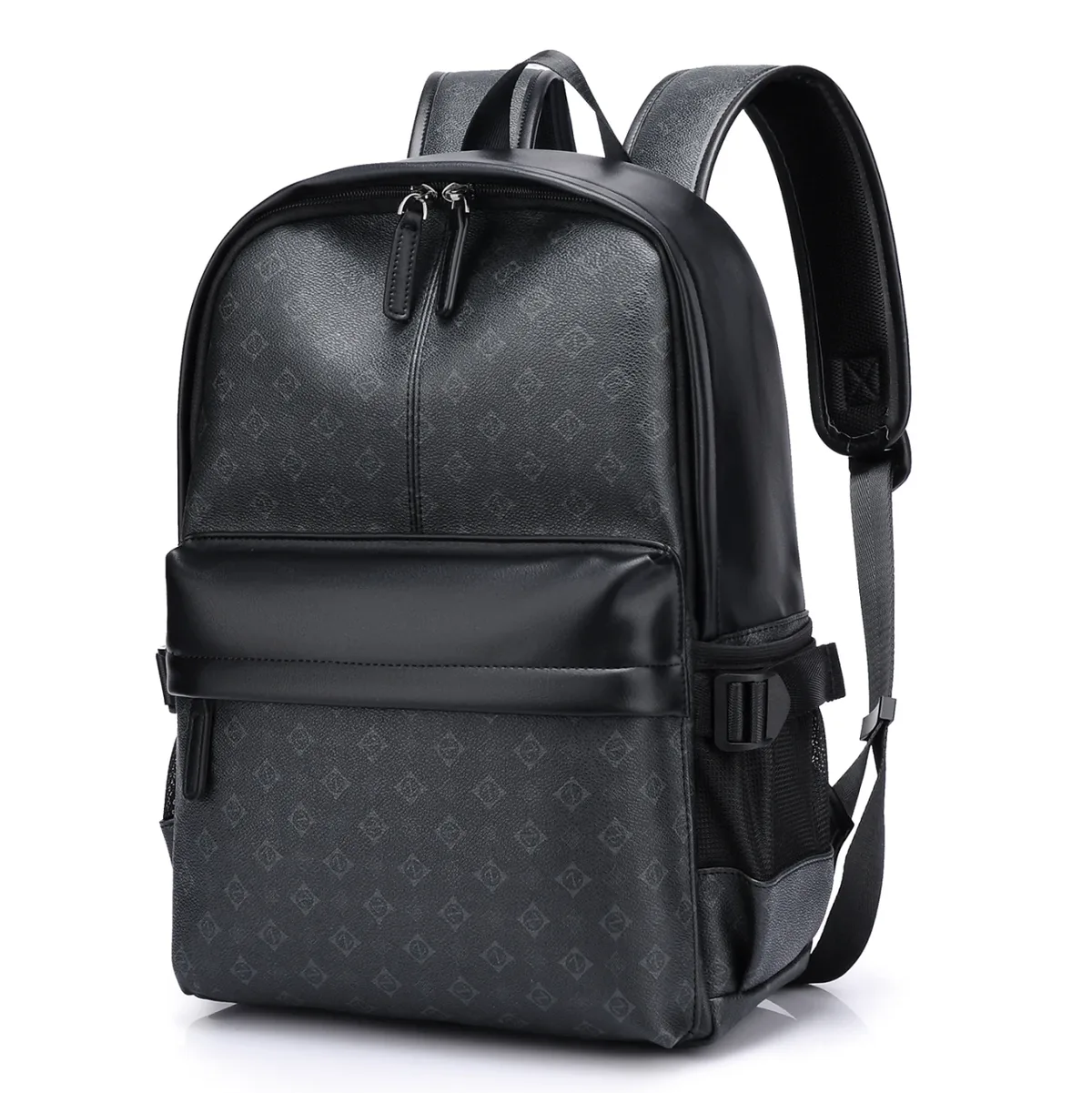 design de luxe sac à dos hommes rétro plaid imprimé fleuri hommes sacs à dos mode affaires sac à dos pour ordinateur portable étudiant sac d'école sac à dos