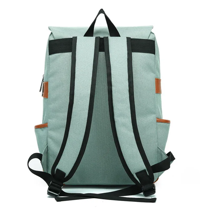 sac à dos vintage pour ordinateur portable de 16 pouces, sacs en toile pour femmes, sacs de voyage en toile pour hommes, sacs à dos décontractés rétro, sacs d'école pour adolescents