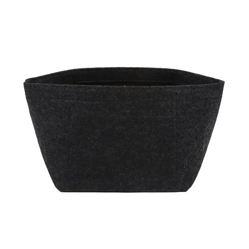 organisateur de sac à insérer en feutre multi-poches, organisateur de maquillage, doublure parfaite pour les femmes, sacs à main, sac seau, accessoires, sac à cosmétiques