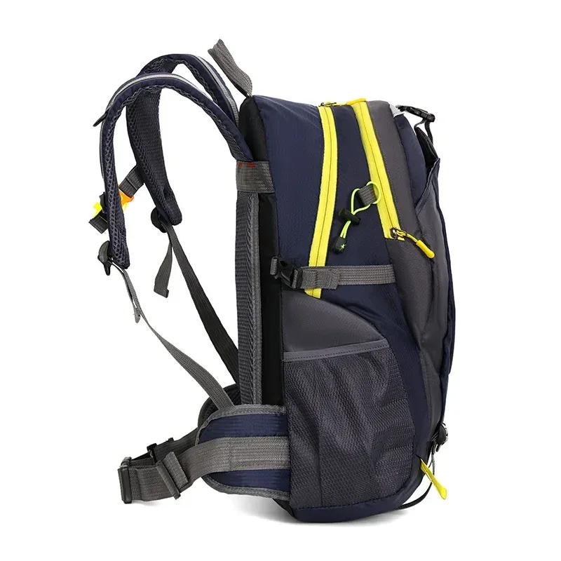 Sac à dos à Double épaule pour hommes, grande capacité, sac d'alpinisme en plein air, sac à bagages de loisirs, cartable de sport tendance