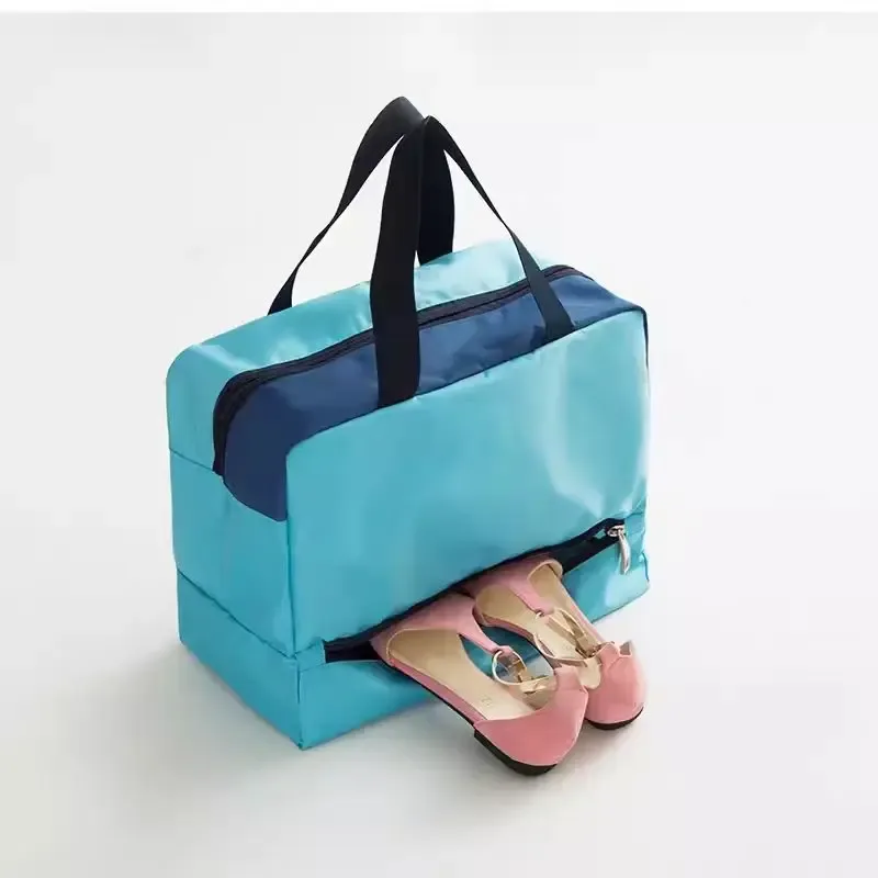 sac de voyage de grande capacité, sac de rangement pour maillot de bain, sac à main, sac de plage, sac de séparation sec et humide pour voyage et natation