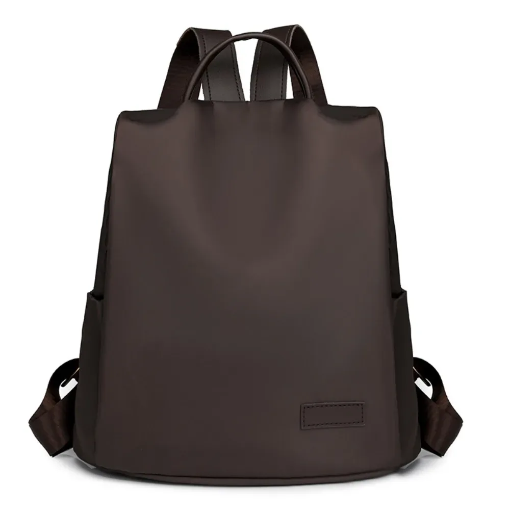sac à dos classique en nylon de grande capacité pour hommes, sac d'école oxford de 15.6 pouces, étanche, plusieurs poches, sac à bandoulière de voyage