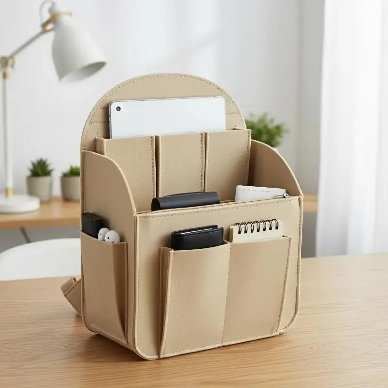 insert de sac à dos portable en feutre, petit sac de rangement pour cosmétiques, organisateur de maquillage, séparateur de sac de voyage, sac à bandoulière compatible avec divers sacs