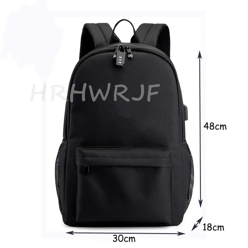 Sac à dos Neymar imprimé USB pour adolescents, sac à bandoulière pour ordinateur portable, sac à dos à la mode pour filles et garçons, sacs à dos pour lycée, Mochilas de voyage