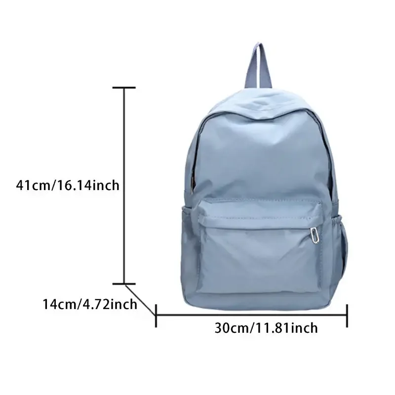 sacs à dos tendance pour femmes, sac à dos uni, décontracté, grande capacité, sacs à dos scolaires, sacs à dos à bandoulière pour femmes
