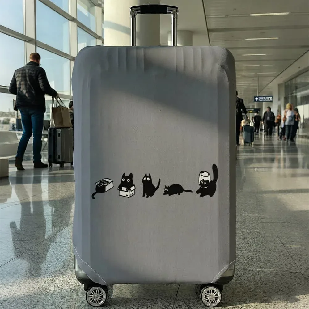 housse de protection pour bagages, élastique, imperméable, anti-poussière, pour valise de 18 à 32 pouces, accessoires de voyage