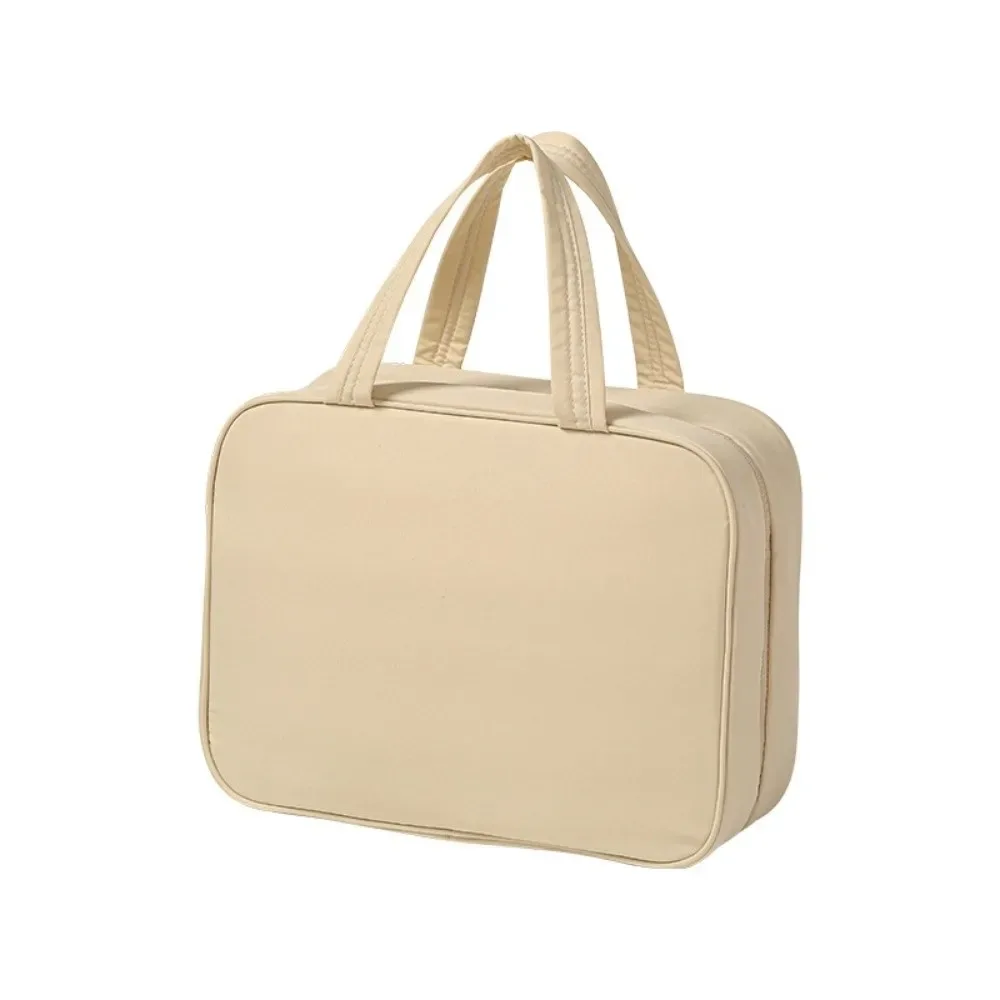 organisateur de toilette imperméable multifonctionnel, sac cosmétique portable à suspendre, étui compact pliable durable pour voyageur