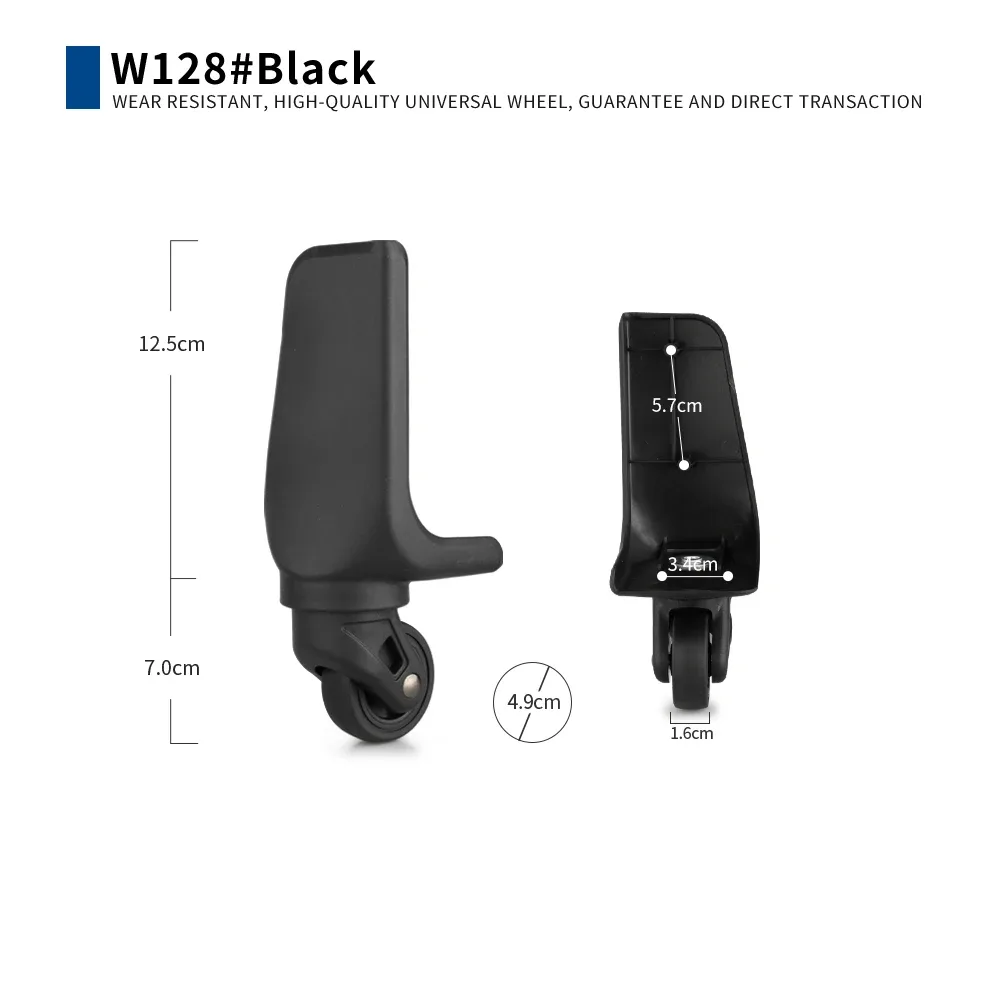 accessoires de réparation pour valises : roues universelles de remplacement pour trolley, roulettes silencieuses et résistantes à l'usure