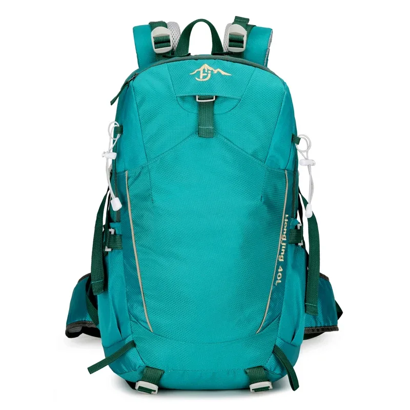 sac de randonnée en plein air 40l, grande capacité, nylon hydrofuge, options multicolores, sac à dos de voyage léger