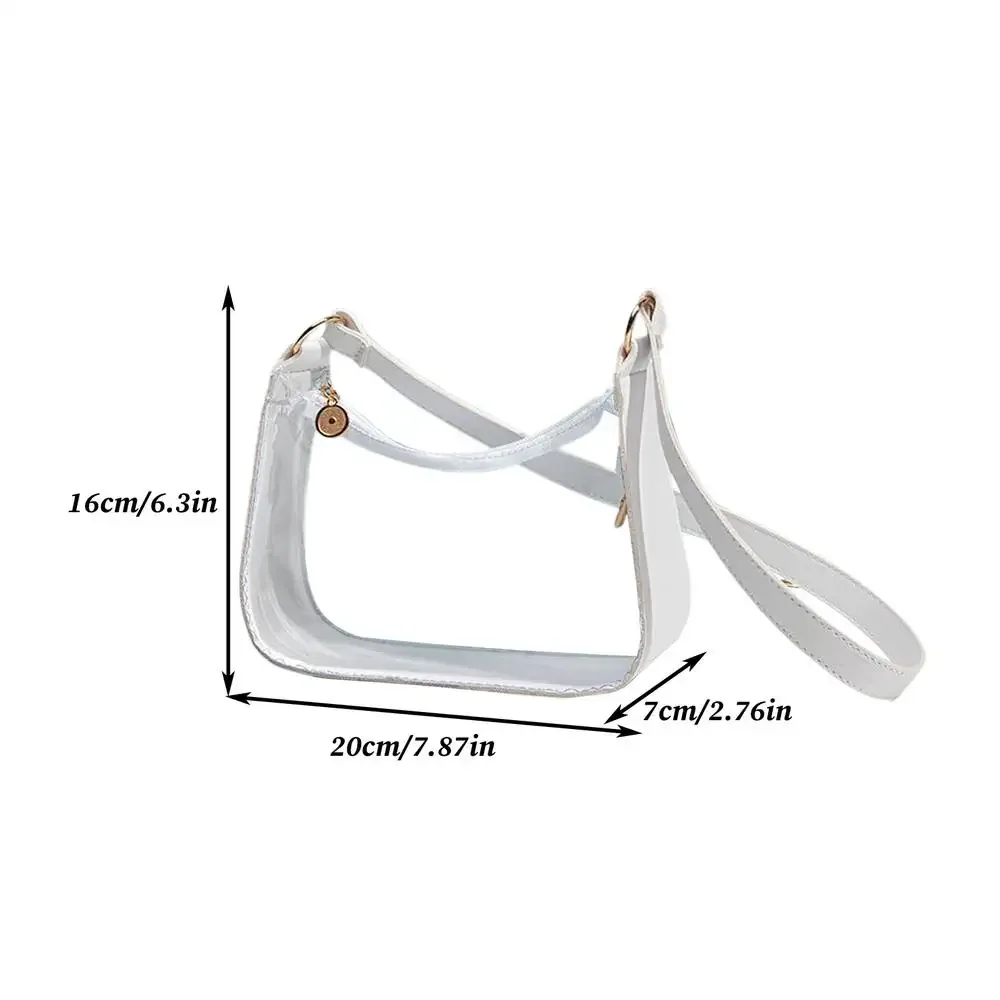 sacs à main transparents pour femmes, sacs fourre-tout transparents avec bandoulière réglable, sacs à main transparents pour femmes, concerts, festivals, événements, plage